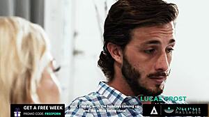 Boss's Naughty Lesbian Wife Adira Allure Fucks Her Wife's Employee With Nuru Massage Oiled Muff Diving And Fingering