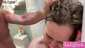 Imagine Catching Us Bareback Fucking on the Highway Side, Blonde Twink Submissive in Public Outdoor Action