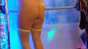 Hotwife Steffi does pussy dance in pmv one seven promo