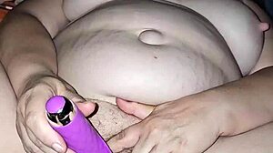 That vibrator is making her cum so intensely right now