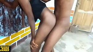 Raw ebony african hardcore fuck with black big cock xxx video homemade black porn!