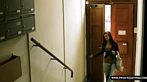 Teen Newbie Niana In Private Casting With Blowjob And Facial Cumshot