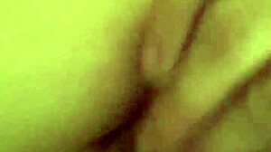 Petite Girlfriend Toys with Hairy Pussy