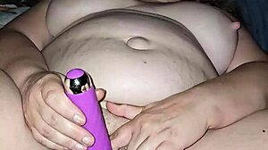 That vibrator is making her cum so intensely right now