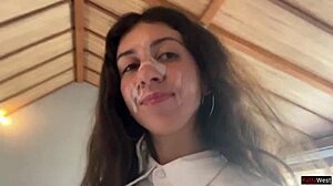 i asked a stranger to take a photo of me on the beach and he fucked me in hotel and came on my face - cumwalk