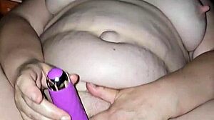 That vibrator is making her cum so intensely right now