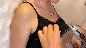 Double blowjob explodes before sexy pajama photoshoot in pov