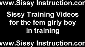 You can be a sissy girl around me