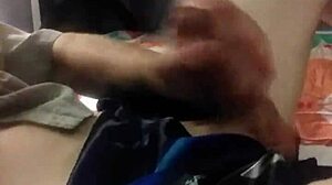 Kinky anal assfucking with masturbation in wild session