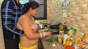 hey we had hardcore sex in the kitchen with my husband pounding away