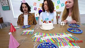 Virgin teen feels urges drawing step dad into fantasy roleplay with old pov pounding in doggystyle and missionary.