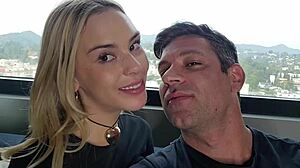 stripper dylan moore starts with a private dance for the client. she ends up riding him cowgirl for a creampie finish.