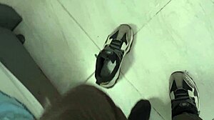 Mishell gives Colombian guy first-time pov creampie in amateur session