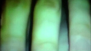 i'm so horny fingering myself while giving a sexy blowjob to you