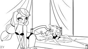 Charlie x Vaggie Hide Away Obsession Animatic in Hotel Setting Animation