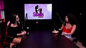 Nerdy Brazilian Brunette Discovers Fetishes In Academy Interview With Mia Luz On Sheer Red