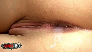 Oh gosh, I can't believe nice brunette Chelsea got that anal creampie from Julius big black cock... it's so intense