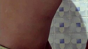 hey, check this madura getting caught in a public bathroom with big ass shaking and dirty talk