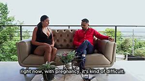 i feel so excited at my first casting licking the interviewers ass as latina melany in doggystyle