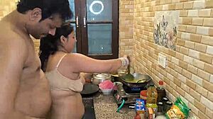 hey we had hardcore sex in the kitchen with my husband pounding away
