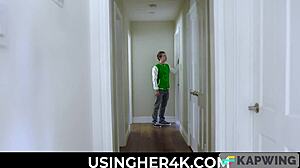 Usingher4k - rose winters is freeuse during st paddys celebration