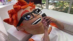 lysagna delray hints at riding porndude pepperoni from fast food to wild casting blowjob and cumshot.