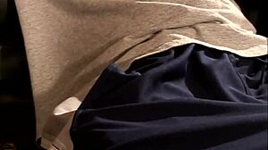 Ever wondered how a mature cougar with massive tits handles a young stud's cumshot in her mouth?