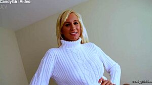 hey autumn westin check out this behind the scenes with hairy pussy close up in lingerie and thong