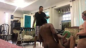 I join c odara and melissa aleczander for this wild interracial mff threesome group