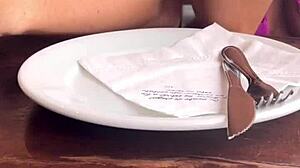 Watch This Safada Wife Get Bent Over and Fucked by Black Lover in the Street and Car While Cuckold Films!