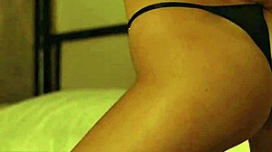 Fuck this million-dollar babe with braces and natural tits in fishnets getting creampie doggystyle in bedroom pov rough sex?