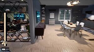 Stepmom ends up stuck in washing machine during family game