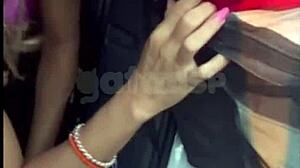 Watch This Safada Wife Get Bent Over and Fucked by Black Lover in the Street and Car While Cuckold Films!