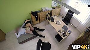 vip4k agent calls lussy sweet for meeting but she fucks him in office