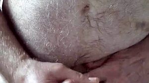 Rustyas1 Happy Hairy Big Belly Me Masturbating Of Course