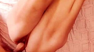 Morning sex with beautiful hot 35 years milf wife