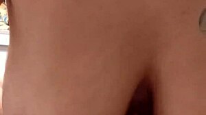 real homemade clip shows a milf with big natural tits teasing and cheating on her husband with stepbrother.