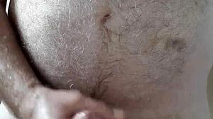 Rustyas1 Happy Hairy Big Belly Me Masturbating Of Course