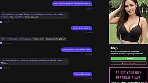 asian ai slut strips in poker game then gives oral sex