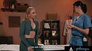 gorgeous masseuse kylie rocket, do you get passionate massaging hot blonde braylin bailey?