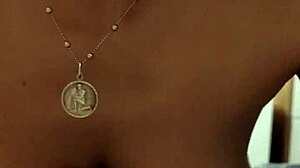 real homemade clip shows a milf with big natural tits teasing and cheating on her husband with stepbrother.