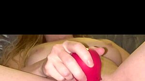 oh wow, this cute blonde has a close-up intense orgasm, masturbating and using toy on her wet pussy after bath 😍