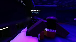 Hey, who's this black slut getting pounded by a massive cock in Roblox?