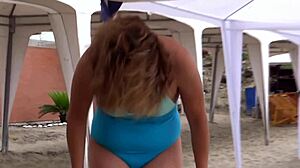 i finally gave in on the beach with my stepson filling me up