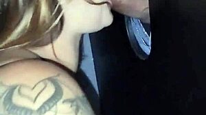 i'm getting filmed by my husband at gloryhole sucking many cocks as amateur exhibitionist flasher