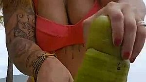 Finding Any Excuse To Flash My Pussy At The Beach