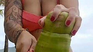 Finding Any Excuse To Flash My Pussy At The Beach