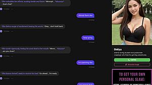 asian ai slut strips in poker game then gives oral sex