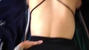 how does this college amateur girl handle dirty doggystyle fucking?