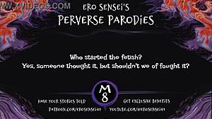 hey, who kicked off this wild fetish music parody anyway?